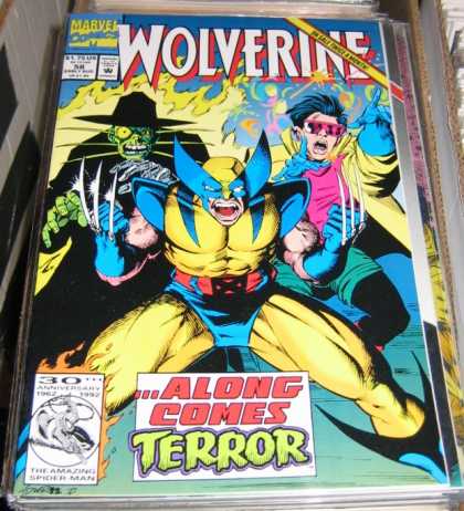 Wolverine 58 - Along Comes Terror - Group - Claws - Yellow - Hat - Darick Robertson, Josef Rubinstein