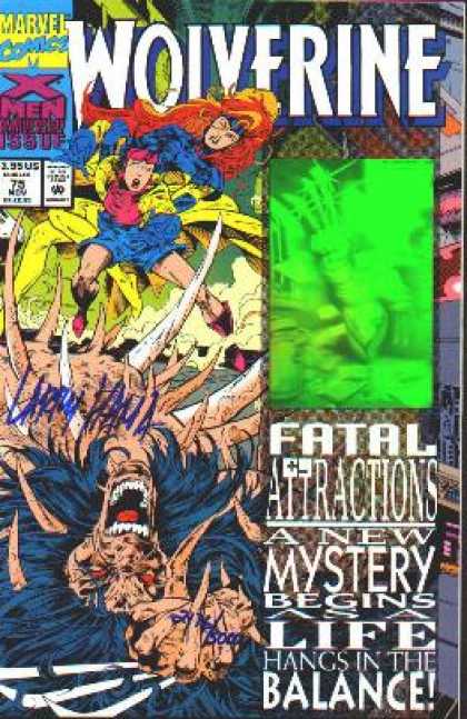 Wolverine 75 - Marvel Comics - X Men - Fatal Attractions - New Mystery - Life Hangs In The Balance - Adam Kubert