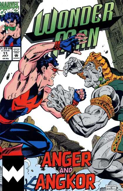 Wonder Man 11 - Anger - Angkor - Fighting - Building - Smoke