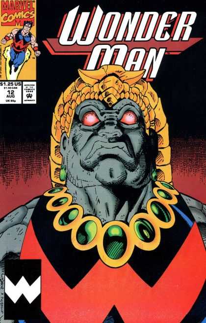 Wonder Man 12 - Marvel - Comic - Monster - Gold - Chain - Terry Austin