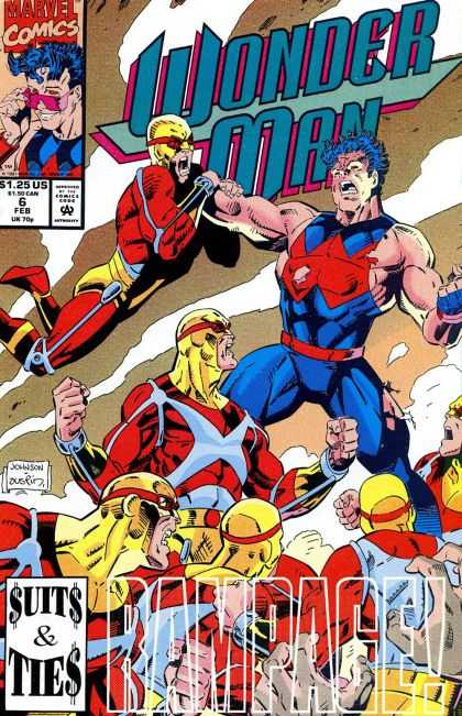 Wonder Man 6 - Marvel - Rampage - February 6 - Suits U0026 Ties - Action - Terry Austin