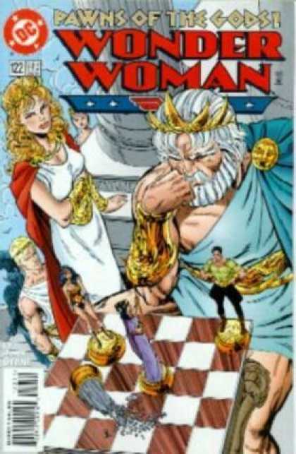Wonder Woman (1987) 122 - Dawns Of The Gods - King - Chess - Blond Woman - Crown - John Byrne