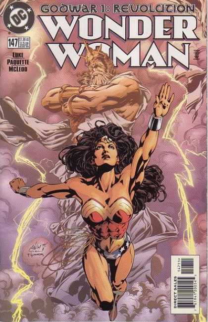 Wonder Woman (1987) 147 - Enormous Power Girl - Projectile Leap - Angel Blessings - Power Of Aura - Set Free