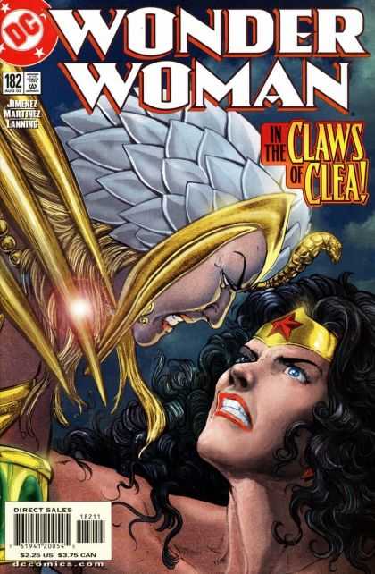Wonder Woman (1987) 182 - In The Claws Of Clea - Jimenez - Martinez - Tanning - Snake Head - Phil Jimenez