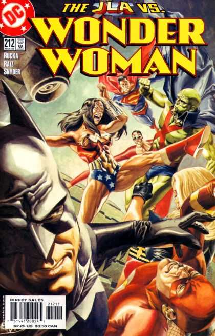 Wonder Woman (1987) 212 - Dc - Batman - Superman - Flash - Flying - J Jones