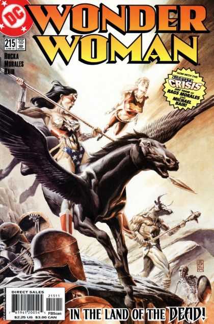 Wonder Woman (1987) 215 - Flying Horse - Battle - Michael Bair - Rags Morales - Rucka - J Jones