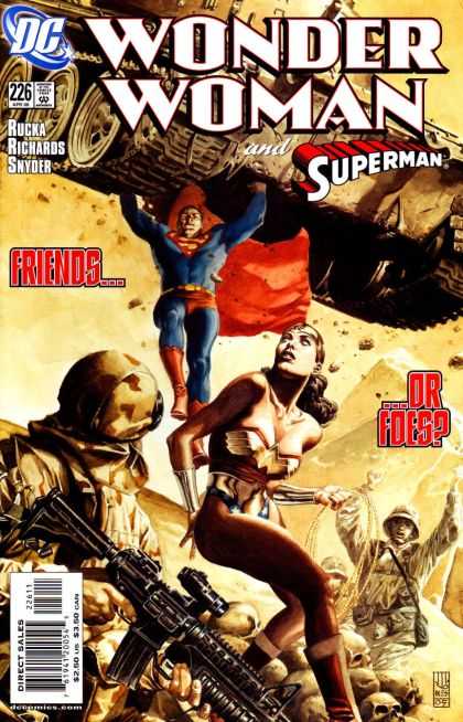 Wonder Woman (1987) 226 - Dollar Comics - Superman - Rucka - Richards - Friends - J Jones
