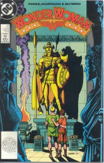 Wonder Woman (1987) 27 - Perez - Marrinan - Blyberg - Approved By Comics Code - Man - George Perez