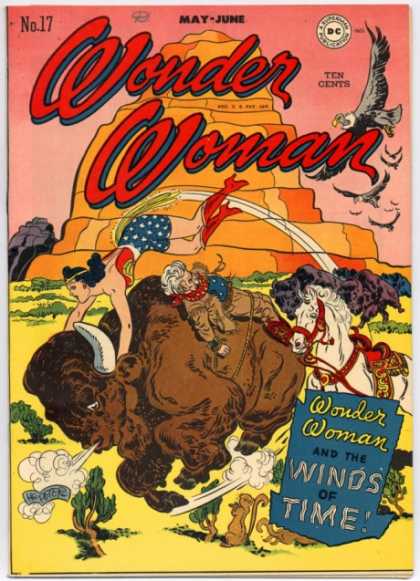 Wonder Woman 17 - Ten Cents - Horse - Winds Of Time - Birds - Animals - Harry Peter, Terry Dodson