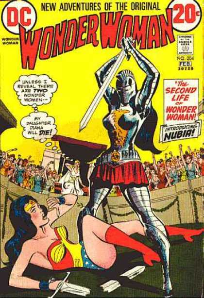 Wonder Woman 204 - Wonder Woman - Dc - Nubia - Yellow - Sword