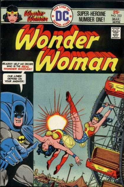 Wonder Woman 222 - Reader - Batman - Real - Help - Lives - Ernie Chan