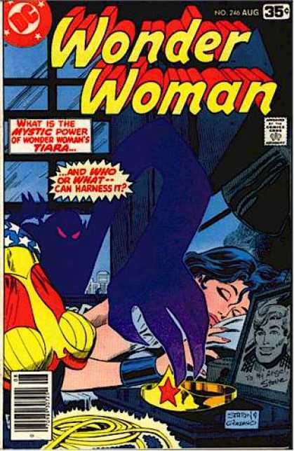 Wonder Woman 246 - Dc - 246 - Tiara - Shadow - Sleep - Dick Giordano, Joe Staton