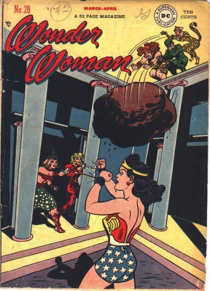 Wonder Woman 28 - Cheetah - Giganta - Doctor Poison - Queen Clea - Villainy Inc - Aaron Lopresti, Design Hi-Fi