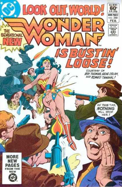 Wonder Woman 288 - Bustin Loose - Roy Thomas - Gene Colan - Romeo Tanghal - No 288 - Gene Colan