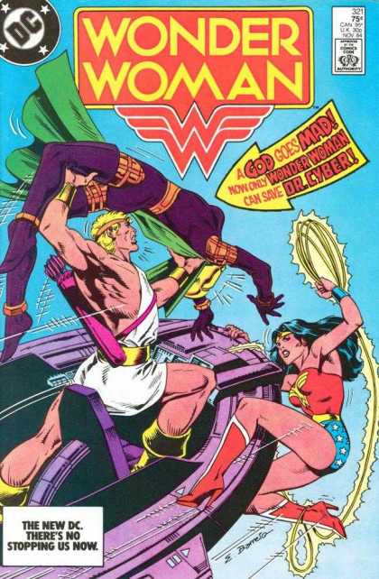 Wonder Woman 321 - Superhero - Approved By The Comics Code - Man - Arrow - God - Eduardo Barreto