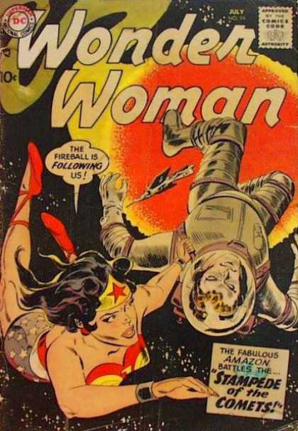 Wonder Woman 99 - Fireball - The Fabulous - Battles - Stampede - Comets - Ross Andru
