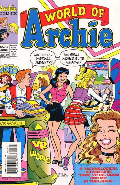 World of Archie 19 - Vr World - Arcade - Video Games - Dr Doom - Steering Wheel