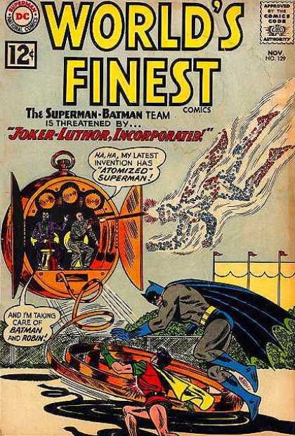 World's Finest 129 - Dc - 12c - Nov No 129 - The Superman-batman Team - Joker-luthorincorporated