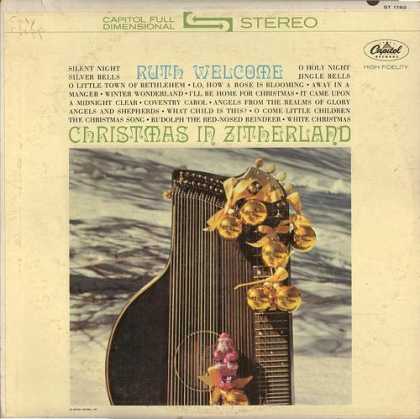 Worst Xmas Album Covers - Christmas in Zitherland anyone?
