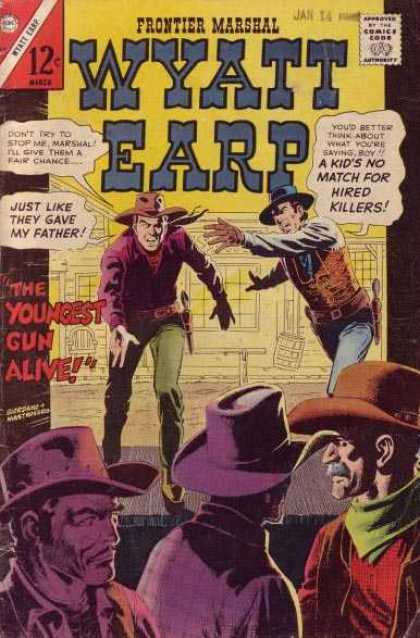Wyatt Earp 68 - Frontier Marshall - Cowboys - Guns - The Youngest Gun Alive - Cowboy Hats