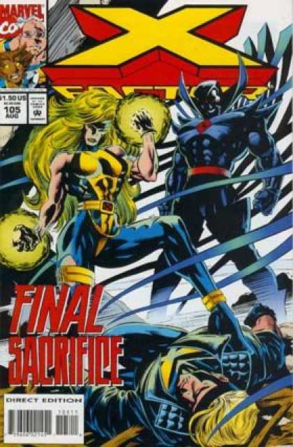 X-Factor 105 - Approved By The Comics Code - Marvel Comics - Superhero - Mutant - Direct Edition - Steve Epting