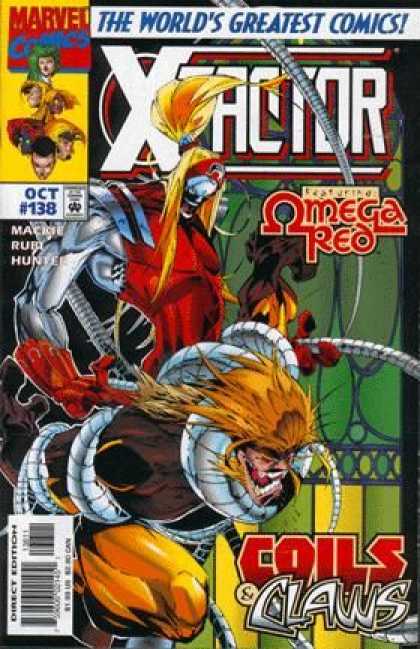 X-Factor 138 - Marvel - Superhero - Coils - Claws - Boring - Duncan Rouleau