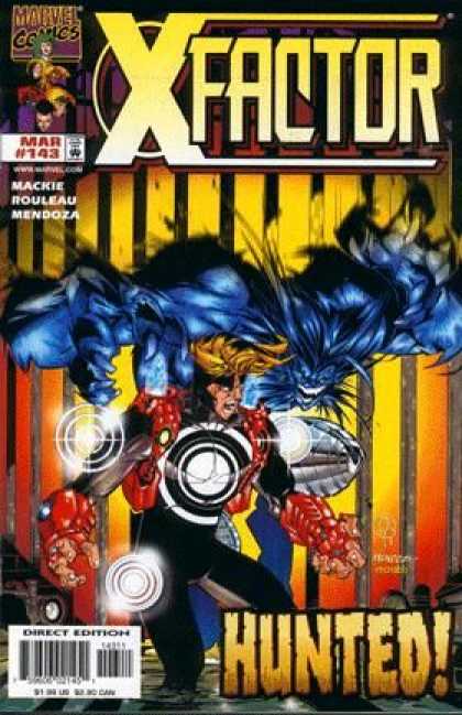 X-Factor 143 - Marvel - Mackie - Rouleau - Mendoza - Hunted - Duncan Rouleau, Jaime Mendoza