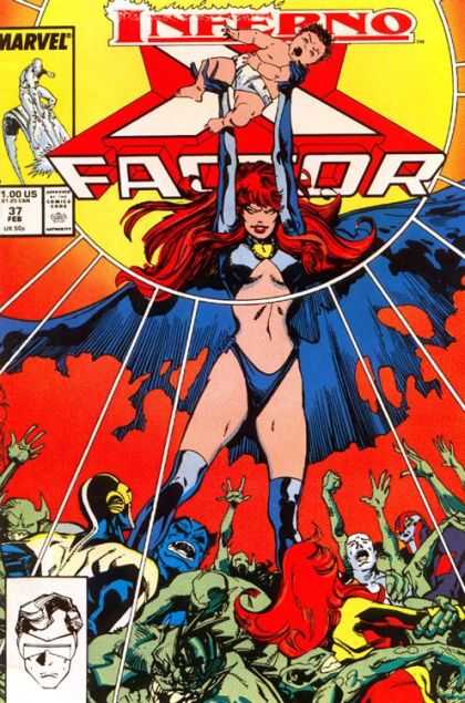 X-Factor 37 - Marvel - Marvel Comics - Inferno - Xfactor - X-men - Walter Simonson