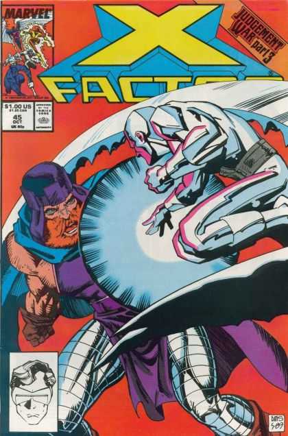 X-Factor 45 - Judgement War - Marvel - Attack - Shouting - Light - Paul Smith