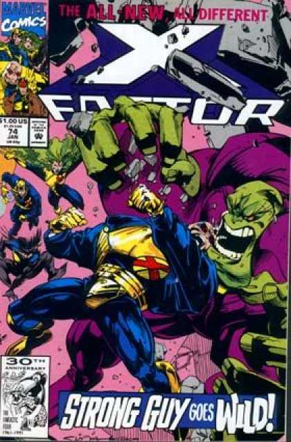 Larry Stroman X-Factor 74 - Larry Stroman