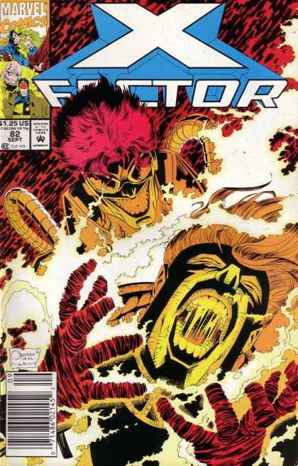 Marvel - In The Hand - Ghost - Created - Fire - Joe Quesada X-Factor 82 - Marvel - In The Hand - Ghost - Created - Fire - Joe Quesada