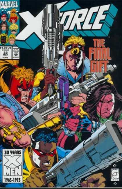X-Force 22 - The Final Gift - Big Guns - Mutants - X-23 - Wolfsbane - Greg Capullo