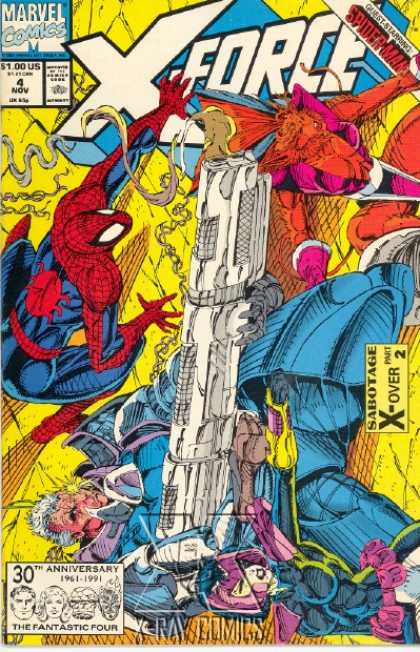 X-Force 4 - Spider-man - Clayton Crain, Rob Liefeld