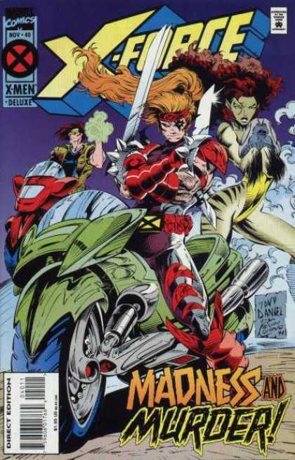 X-Force 40 - Motorcycle - Swords - Tiger Woman - Mist - Madness U0026 Murder - Kevin Conrad