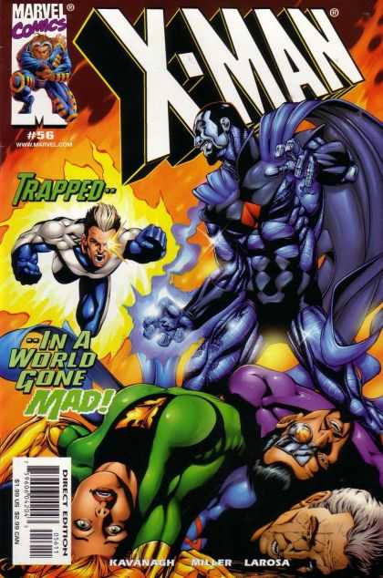 X-Man 56 - Trapped - Marvel - Comics - Cover Art - Jeph Loeb - Bud LaRosa