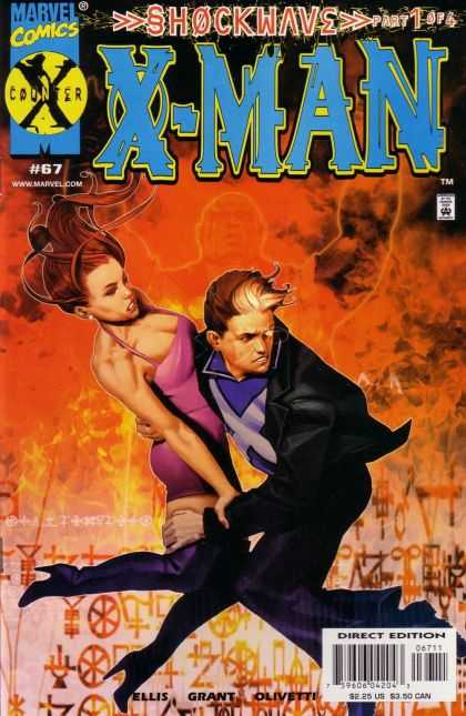 Fire - Flame - Grab - Ellis - Grant X-Man 67 - Fire - Flame - Grab - Ellis - Grant