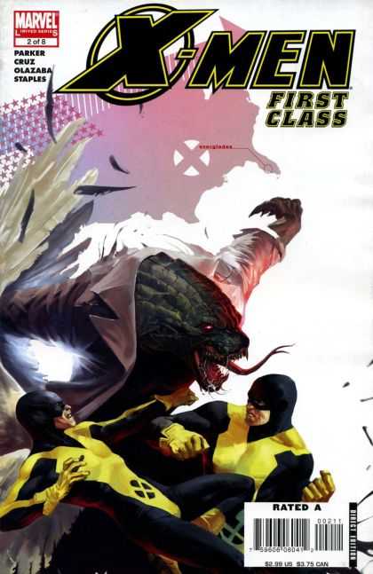 X-Men: First Class 2 - Parker - Rated A - Marvel - Staples - Cruz - Marko Djurdjevic