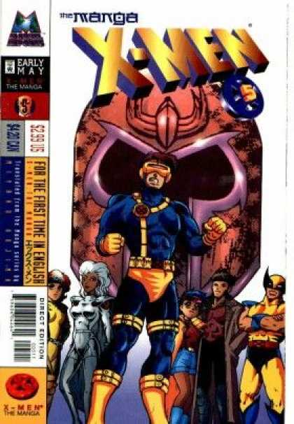 X-Men: Manga 5 - Superheros - X-men - Masked Man - Manga - Grimace