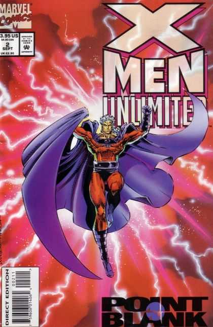 X-Men Unlimited 2 - X-men - Marvel Comic - Point Blank - Super Heroes - Magic - Jan Duursema, Pat Lee