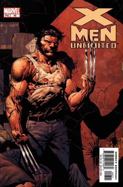 X-Men Unlimited 46 - Marvel Comics - Wolverine - Direct Edition - Pg Comics - Action Comics - David Finch