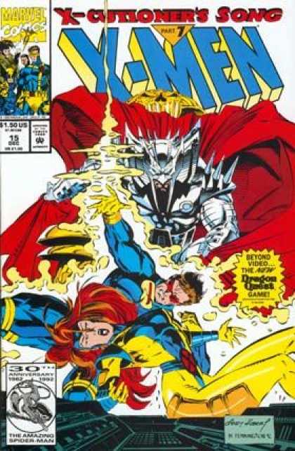 X-Men 15 - Marvel - 25th Anniversary - December - X-cutioners Song - Dragon Quest - Andy Kubert