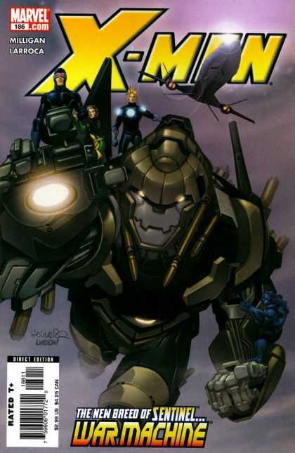 X-Men 186 - Marvel - Milligan - Larroca - Robot - People - Salvador Larroca