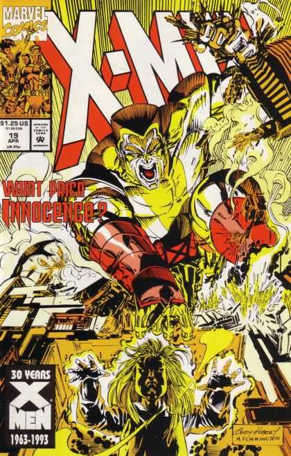 X-Men 19 - Marvel Comics - Child - What Price Innocence - 30 Years - Electrical - Andy Kubert