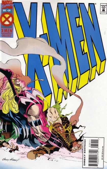 X-Men 39 - Superheroes - Marvel Comics - Villian - Fighting - Smoke - Andy Kubert