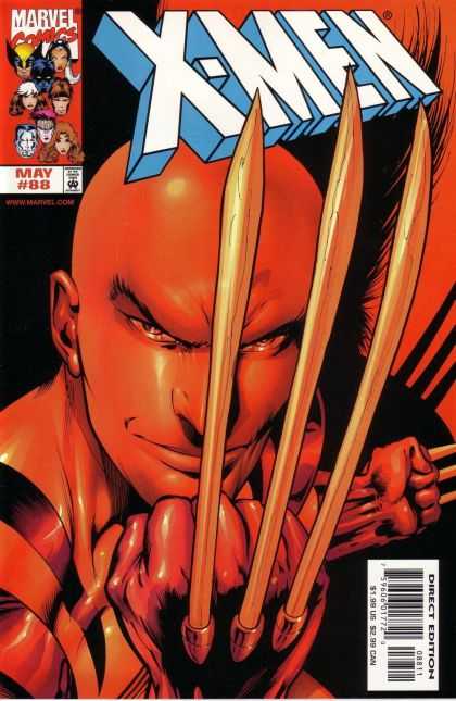 X-Men 88 - Red Planet - Iron Red - Read Beauty - Monser From Red Space - Red On Everethyng - Alan Davis