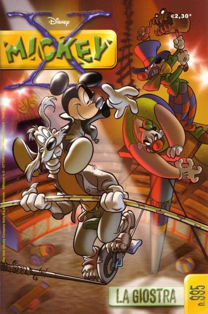 X Mickey 6 - La Giostra - Mickey Mouse - Dog - Circus - High Rope