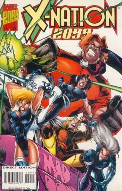 X-Nation 2099 2 - Marvel - Battle - Direct Edition - Superheroes - Costumes - Humberto Ramos, Jimmy Palmiotti