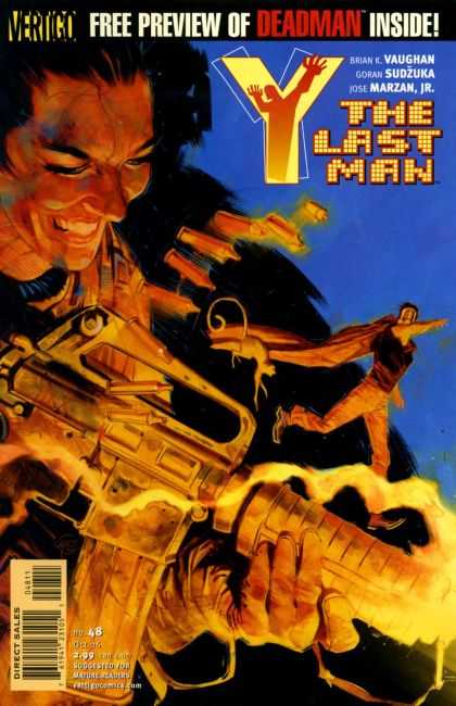 Y, the Last Man 48 - Man - Evil - Gun - Fire - Shot