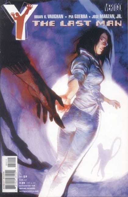 Y, the Last Man 52 - Vertigo - Hands - Blue Jeans - Woman - Black Hair