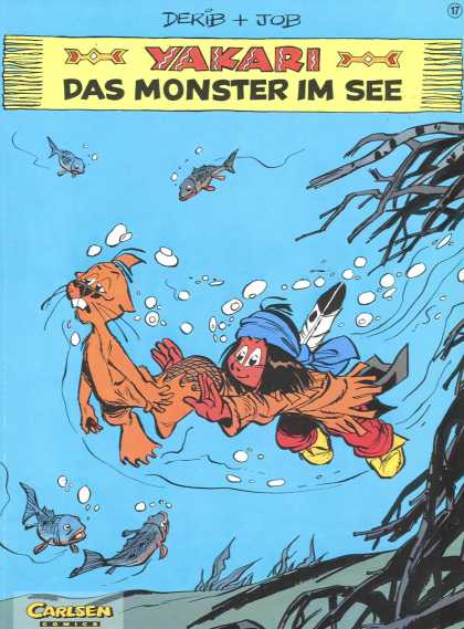 Yakari 17 - Derib - Job - Das Monster Im See - 17 - Carlsen Comics